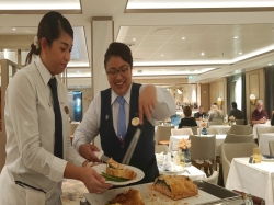 Star Princess Sanctuary Dining Room picture Uploaded in 2026 Photo courtesy of Mitchell Nelson. Star Princess Sanctuary Dining Room picture