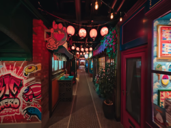 San Fransokyo Street picture San Fransokyo Street picture