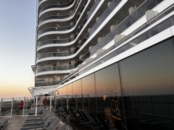 MSC Seascape Waterfront Promenade picture Uploaded in 2026 Photo courtesy of Donald Palmesano. MSC Seascape Waterfront Promenade picture