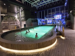 MSC World Europa Botanic Garden Pool picture