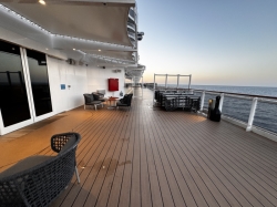 MSC Seascape Waterfront Promenade picture Uploaded in 2026 Photo courtesy of Donald Palmesano. MSC Seascape Waterfront Promenade picture