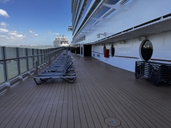 MSC Seascape Waterfront Promenade picture Uploaded in 2026 Photo courtesy of Donald Palmesano. MSC Seascape Waterfront Promenade picture