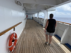 Outside Promenade Upper Deck picture