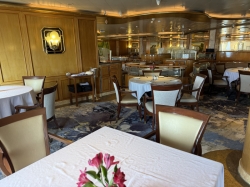 Grand Princess Reserve Dining Room picture Uploaded in 2026 Photo courtesy of Steve Millay. Grand Princess Reserve Dining Room picture