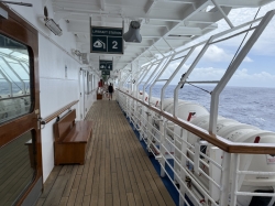 Grand Princess Outside promenade picture Uploaded in 2026 Photo courtesy of Steve Millay. Grand Princess Outside promenade picture