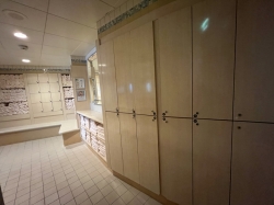 Liberty of the Seas Fitness Center Changing Rooms picture