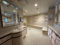 Liberty of the Seas Fitness Center Changing Rooms picture