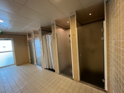 Liberty of the Seas Fitness Center Changing Rooms picture