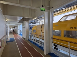 Allure of the Seas Jogging Track picture Uploaded in 2026 Photo courtesy of Celeste Agnew. Allure of the Seas Jogging Track picture