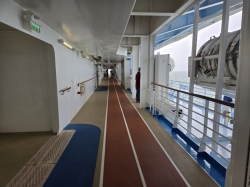 Allure of the Seas Jogging Track picture Uploaded in 2026 Photo courtesy of Celeste Agnew. Allure of the Seas Jogging Track picture