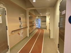 Allure of the Seas Jogging Track picture Uploaded in 2026 Photo courtesy of Celeste Agnew. Allure of the Seas Jogging Track picture