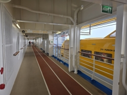 Allure of the Seas Jogging Track picture Uploaded in 2026 Photo courtesy of Celeste Agnew. Allure of the Seas Jogging Track picture