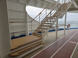 Allure of the Seas Jogging Track picture Uploaded in 2026 Photo courtesy of Celeste Agnew. Allure of the Seas Jogging Track picture