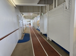 Allure of the Seas Jogging Track picture Uploaded in 2026 Photo courtesy of Celeste Agnew. Allure of the Seas Jogging Track picture