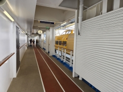 Allure of the Seas Jogging Track picture Uploaded in 2026 Photo courtesy of Celeste Agnew. Allure of the Seas Jogging Track picture