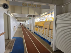 Allure of the Seas Jogging Track picture Uploaded in 2026 Photo courtesy of Celeste Agnew. Allure of the Seas Jogging Track picture
