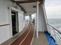 Allure of the Seas Jogging Track picture Uploaded in 2026 Photo courtesy of Celeste Agnew. Allure of the Seas Jogging Track picture