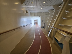 Allure of the Seas Jogging Track picture Uploaded in 2026 Photo courtesy of Celeste Agnew. Allure of the Seas Jogging Track picture