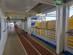 Allure of the Seas Jogging Track picture Uploaded in 2026 Photo courtesy of Celeste Agnew. Allure of the Seas Jogging Track picture