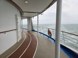 Allure of the Seas Jogging Track picture Uploaded in 2026 Photo courtesy of Celeste Agnew. Allure of the Seas Jogging Track picture