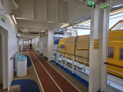 Allure of the Seas Jogging Track picture Uploaded in 2026 Photo courtesy of Celeste Agnew. Allure of the Seas Jogging Track picture