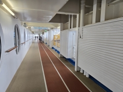 Allure of the Seas Jogging Track picture Uploaded in 2026 Photo courtesy of Celeste Agnew. Allure of the Seas Jogging Track picture