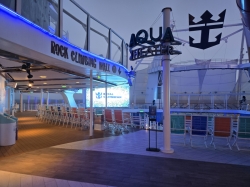 Allure of the Seas Aquatheater picture Uploaded in 2026 Photo courtesy of Celeste Agnew. Allure of the Seas Aquatheater picture