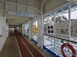 Allure of the Seas Jogging Track picture Uploaded in 2026 Photo courtesy of Celeste Agnew. Allure of the Seas Jogging Track picture