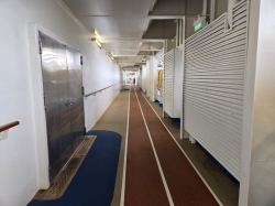 Allure of the Seas Jogging Track picture Uploaded in 2026 Photo courtesy of Celeste Agnew. Allure of the Seas Jogging Track picture