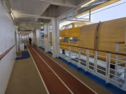 Allure of the Seas Jogging Track picture Uploaded in 2026 Photo courtesy of Celeste Agnew. Allure of the Seas Jogging Track picture