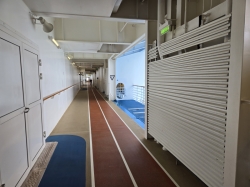 Allure of the Seas Jogging Track picture Uploaded in 2026 Photo courtesy of Celeste Agnew. Allure of the Seas Jogging Track picture