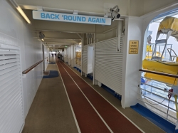 Allure of the Seas Jogging Track picture Uploaded in 2026 Photo courtesy of Celeste Agnew. Allure of the Seas Jogging Track picture