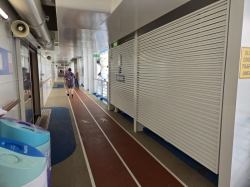 Allure of the Seas Jogging Track picture Uploaded in 2026 Photo courtesy of Celeste Agnew. Allure of the Seas Jogging Track picture