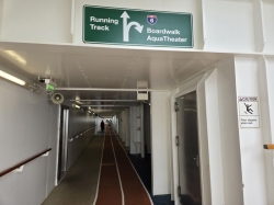 Allure of the Seas Jogging Track picture Uploaded in 2026 Photo courtesy of Celeste Agnew. Allure of the Seas Jogging Track picture