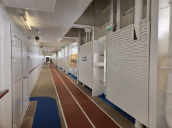 Allure of the Seas Jogging Track picture Uploaded in 2026 Photo courtesy of Celeste Agnew. Allure of the Seas Jogging Track picture