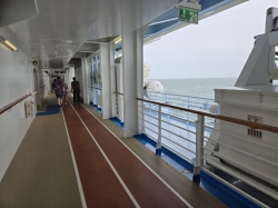 Allure of the Seas Jogging Track picture Uploaded in 2026 Photo courtesy of Celeste Agnew. Allure of the Seas Jogging Track picture