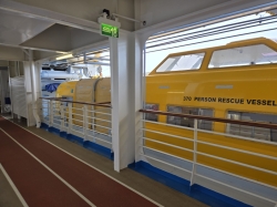 Allure of the Seas Jogging Track picture Uploaded in 2026 Photo courtesy of Celeste Agnew. Allure of the Seas Jogging Track picture