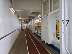 Allure of the Seas Jogging Track picture Uploaded in 2026 Photo courtesy of Celeste Agnew. Allure of the Seas Jogging Track picture