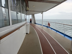 Allure of the Seas Jogging Track picture Uploaded in 2026 Photo courtesy of Celeste Agnew. Allure of the Seas Jogging Track picture