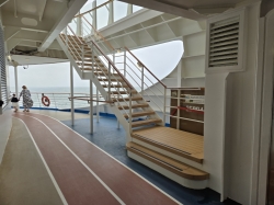 Allure of the Seas Jogging Track picture Uploaded in 2026 Photo courtesy of Celeste Agnew. Allure of the Seas Jogging Track picture