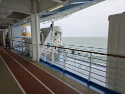 Allure of the Seas Jogging Track picture Uploaded in 2026 Photo courtesy of Celeste Agnew. Allure of the Seas Jogging Track picture