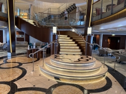 Celebrity Silhouette Grand Foyer picture Uploaded in 2026 Photo courtesy of Steve Millay. Celebrity Silhouette Grand Foyer picture
