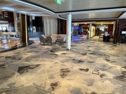 Celebrity Silhouette Grand Foyer picture Uploaded in 2026 Photo courtesy of Steve Millay. Celebrity Silhouette Grand Foyer picture