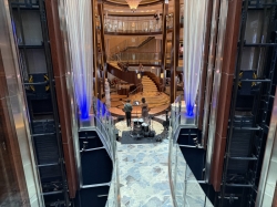 Celebrity Silhouette Grand Foyer picture Uploaded in 2026 Photo courtesy of Steve Millay. Celebrity Silhouette Grand Foyer picture