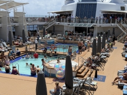 Celebrity Silhouette Main Pools picture Uploaded in 2026 Photo courtesy of Steve Millay. Celebrity Silhouette Main Pools picture
