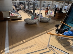 Celebrity Silhouette Main Pools picture Uploaded in 2026 Photo courtesy of Steve Millay. Celebrity Silhouette Main Pools picture