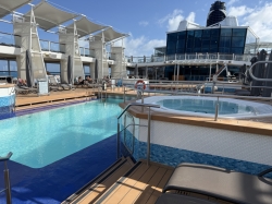 Celebrity Silhouette Main Pools picture Uploaded in 2026 Photo courtesy of Steve Millay. Celebrity Silhouette Main Pools picture