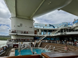 Caribbean Princess Terrace Pool picture Uploaded in 2026 Photo courtesy of Karen Langlois. Caribbean Princess Terrace Pool picture