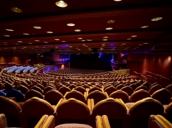 Caribbean Princess Princess Theater picture Uploaded in 2026 Photo courtesy of Karen Langlois. Caribbean Princess Princess Theater picture