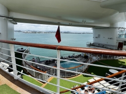Caribbean Princess Sports Sun Deck Aft picture Uploaded in 2026 Photo courtesy of Karen Langlois. Caribbean Princess Sports Sun Deck Aft picture